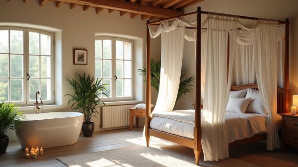 Pour une escapade romantique, optez pour une love room dans la Drôme