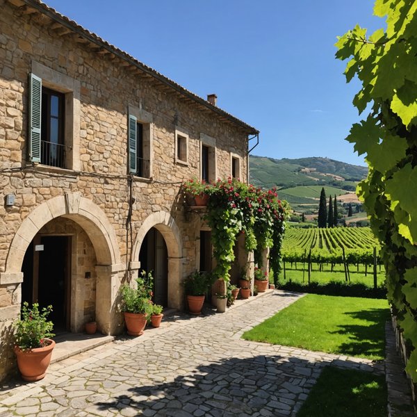 Où trouver une villa en Italie avec des cours de cuisine sicilienne et des visites de vignobles?